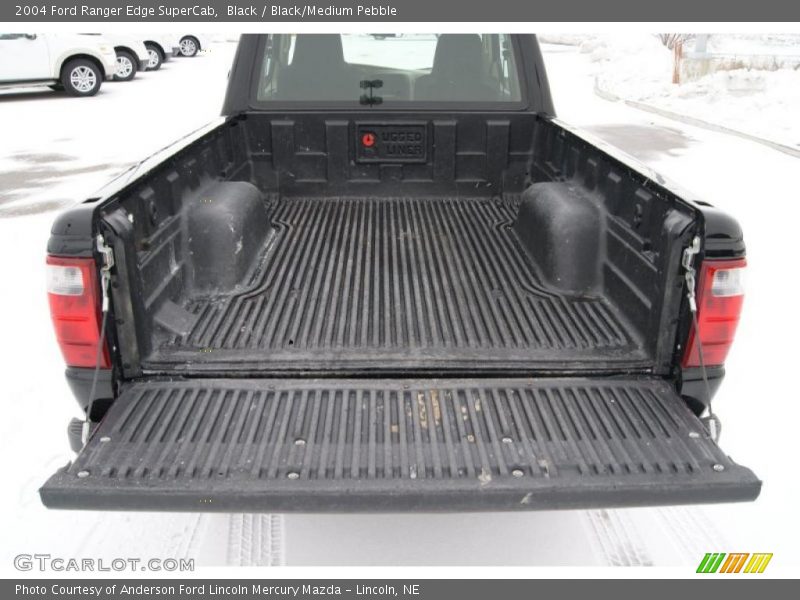 Black / Black/Medium Pebble 2004 Ford Ranger Edge SuperCab