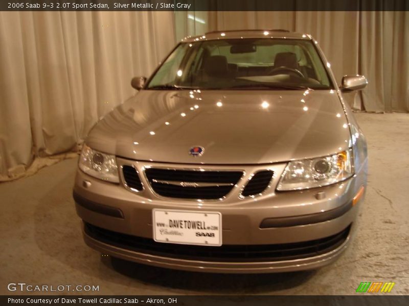 Silver Metallic / Slate Gray 2006 Saab 9-3 2.0T Sport Sedan