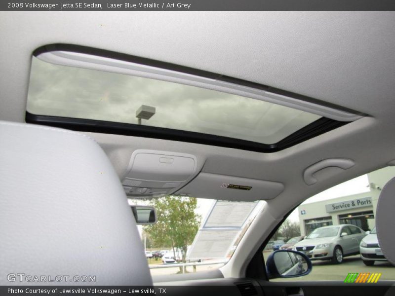 Laser Blue Metallic / Art Grey 2008 Volkswagen Jetta SE Sedan