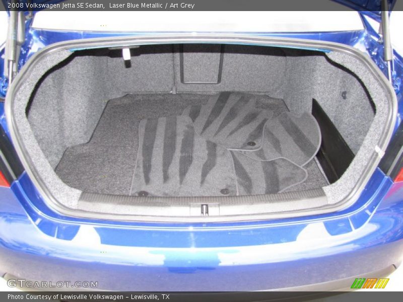 Laser Blue Metallic / Art Grey 2008 Volkswagen Jetta SE Sedan