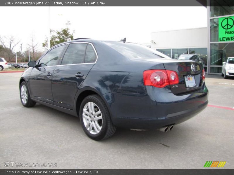 Shadow Blue / Art Gray 2007 Volkswagen Jetta 2.5 Sedan