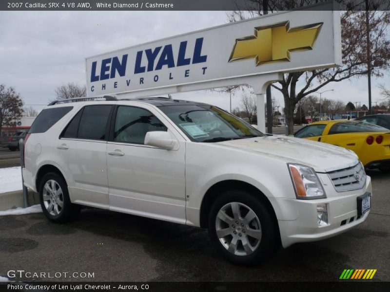 White Diamond / Cashmere 2007 Cadillac SRX 4 V8 AWD