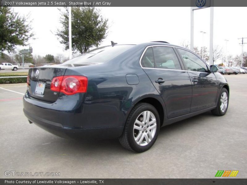 Shadow Blue / Art Gray 2007 Volkswagen Jetta 2.5 Sedan