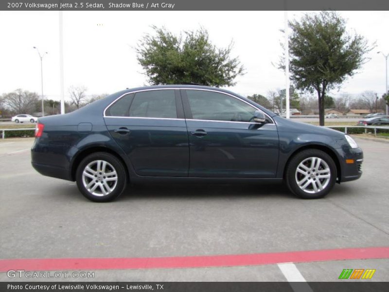 Shadow Blue / Art Gray 2007 Volkswagen Jetta 2.5 Sedan