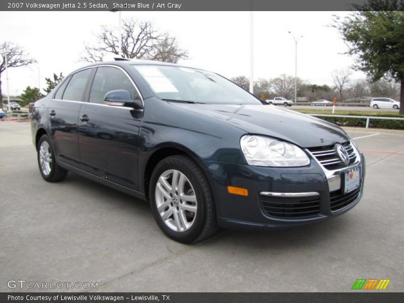 Shadow Blue / Art Gray 2007 Volkswagen Jetta 2.5 Sedan