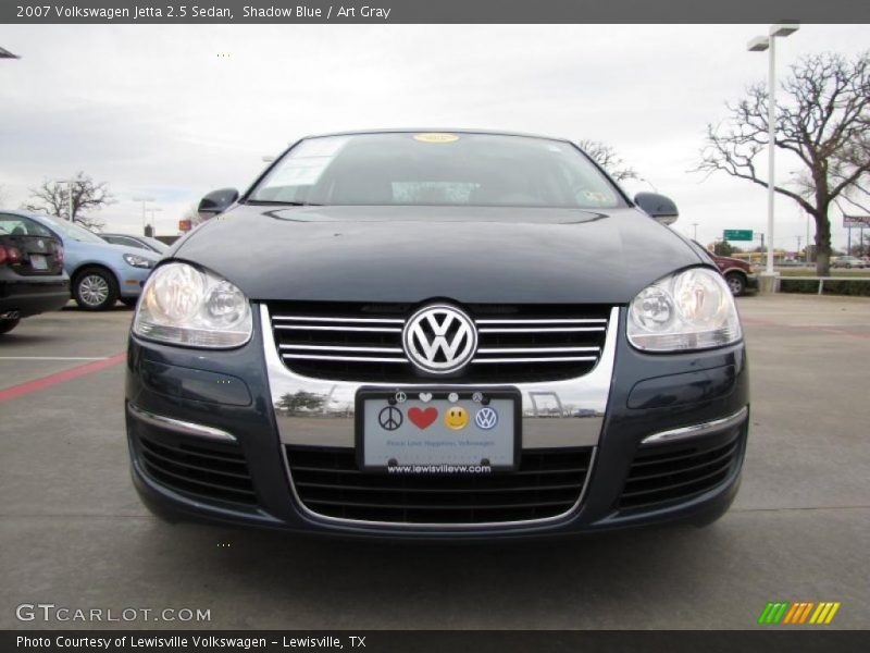Shadow Blue / Art Gray 2007 Volkswagen Jetta 2.5 Sedan