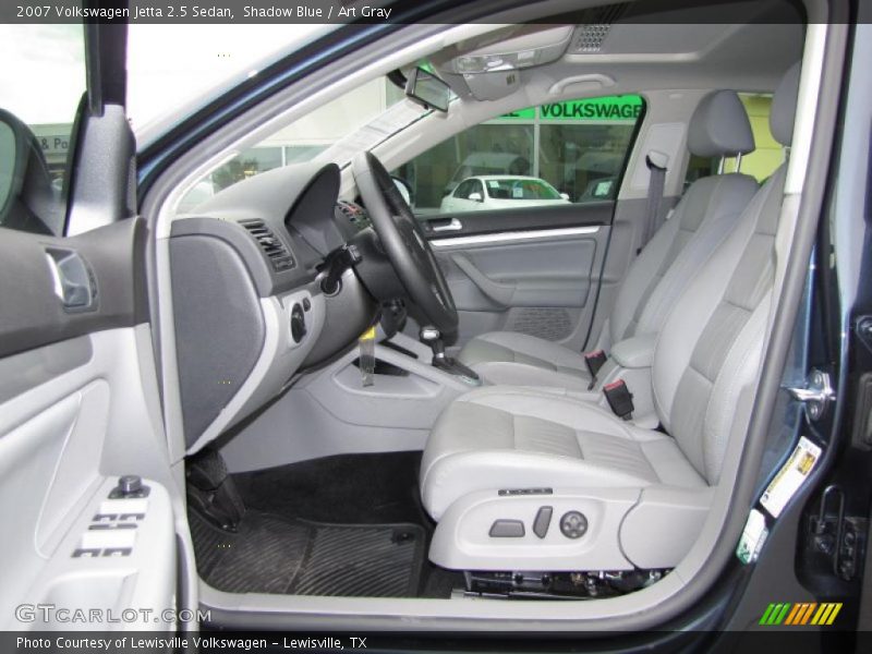 Shadow Blue / Art Gray 2007 Volkswagen Jetta 2.5 Sedan
