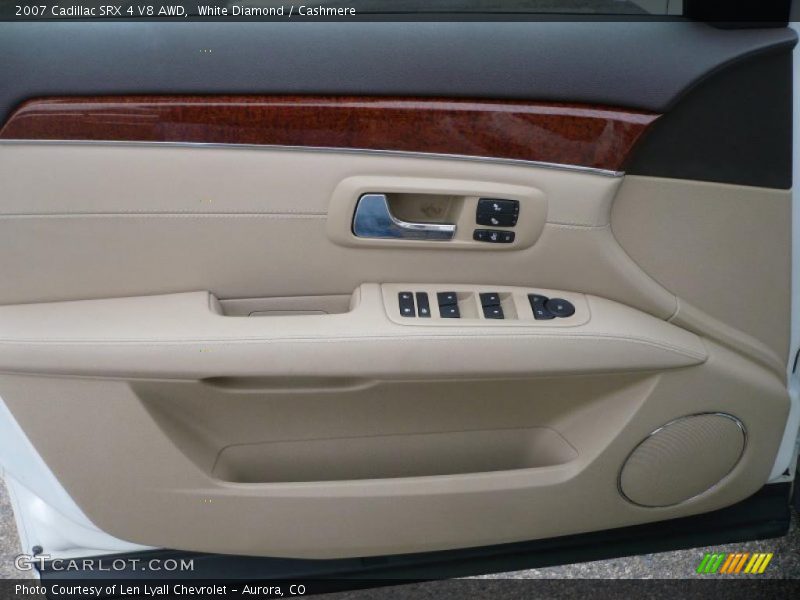 White Diamond / Cashmere 2007 Cadillac SRX 4 V8 AWD