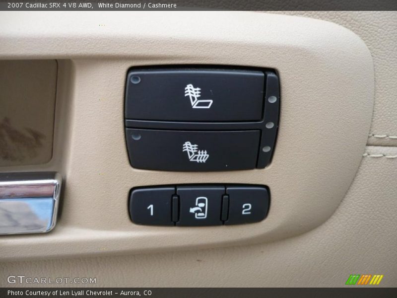 White Diamond / Cashmere 2007 Cadillac SRX 4 V8 AWD
