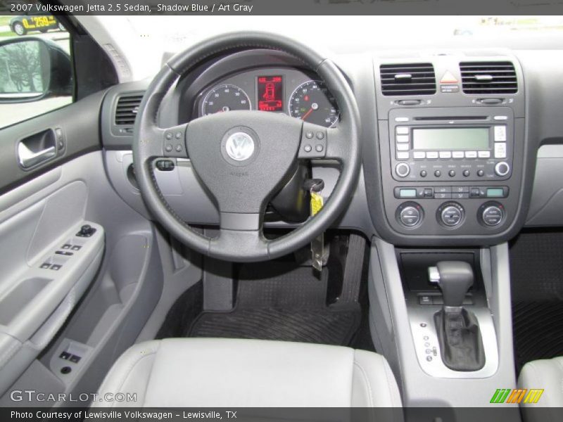 Shadow Blue / Art Gray 2007 Volkswagen Jetta 2.5 Sedan