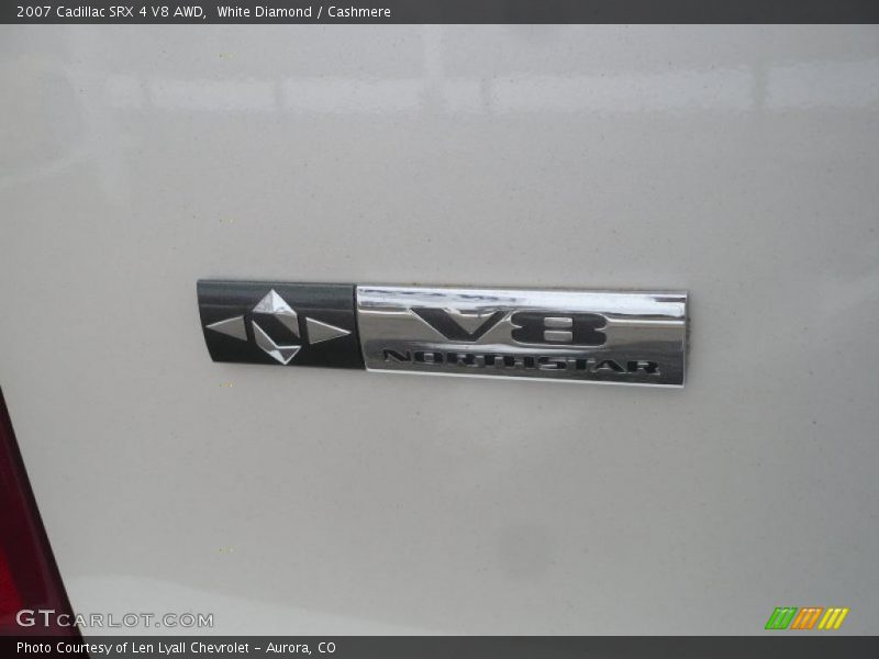 White Diamond / Cashmere 2007 Cadillac SRX 4 V8 AWD