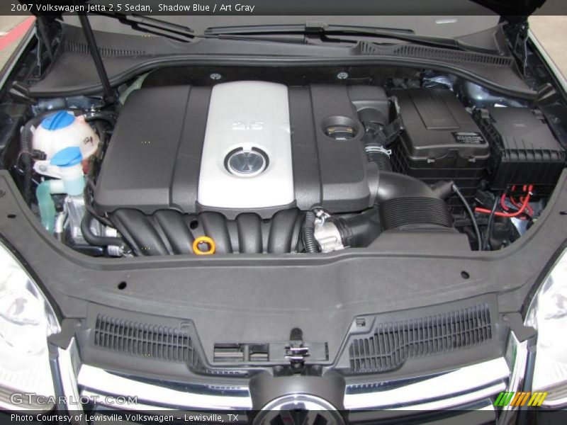 Shadow Blue / Art Gray 2007 Volkswagen Jetta 2.5 Sedan