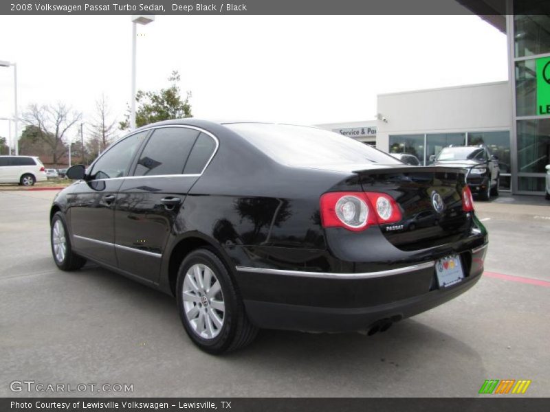 Deep Black / Black 2008 Volkswagen Passat Turbo Sedan