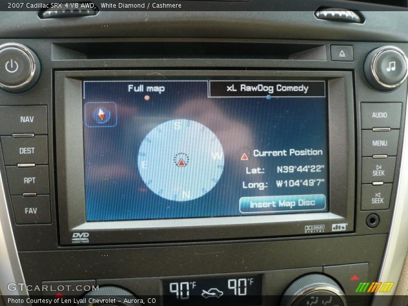 White Diamond / Cashmere 2007 Cadillac SRX 4 V8 AWD