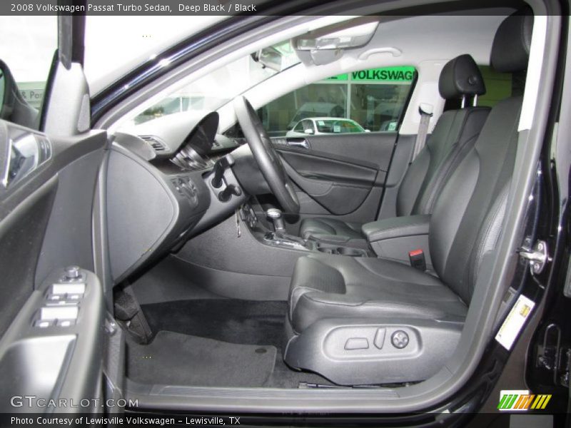 Deep Black / Black 2008 Volkswagen Passat Turbo Sedan