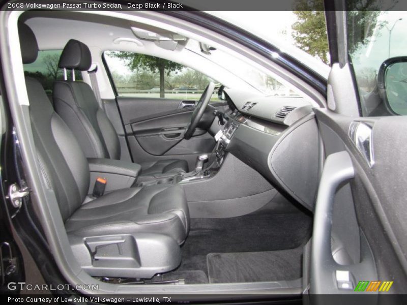 Deep Black / Black 2008 Volkswagen Passat Turbo Sedan