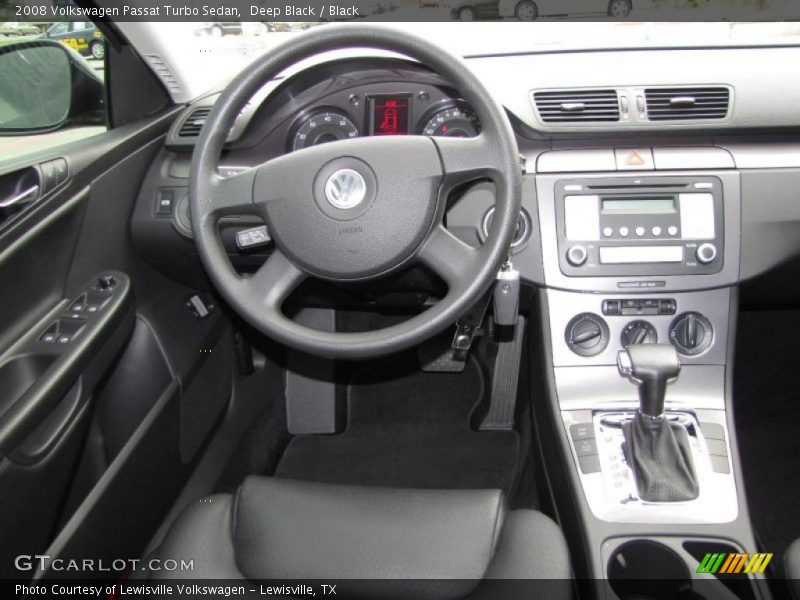 Deep Black / Black 2008 Volkswagen Passat Turbo Sedan