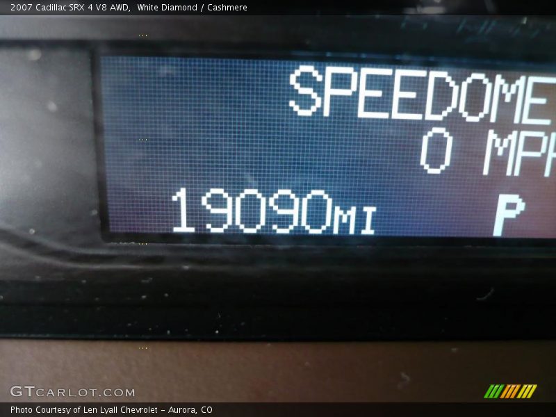 White Diamond / Cashmere 2007 Cadillac SRX 4 V8 AWD