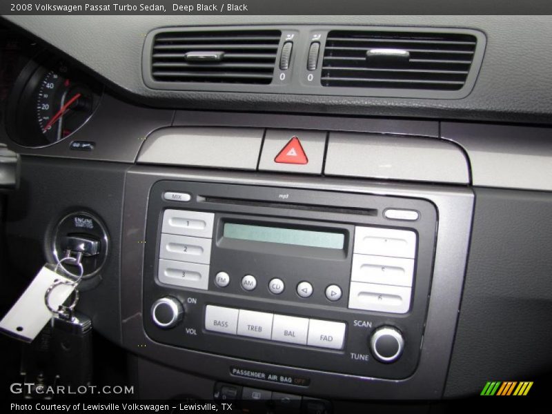 Deep Black / Black 2008 Volkswagen Passat Turbo Sedan
