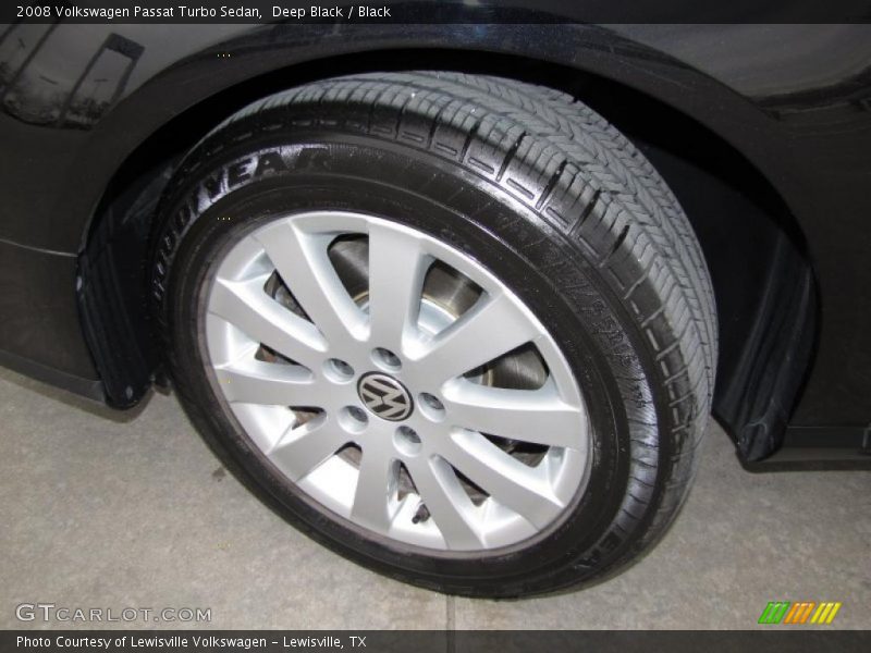Deep Black / Black 2008 Volkswagen Passat Turbo Sedan