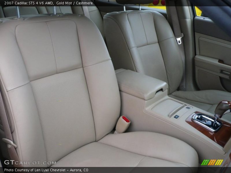 Gold Mist / Cashmere 2007 Cadillac STS 4 V6 AWD