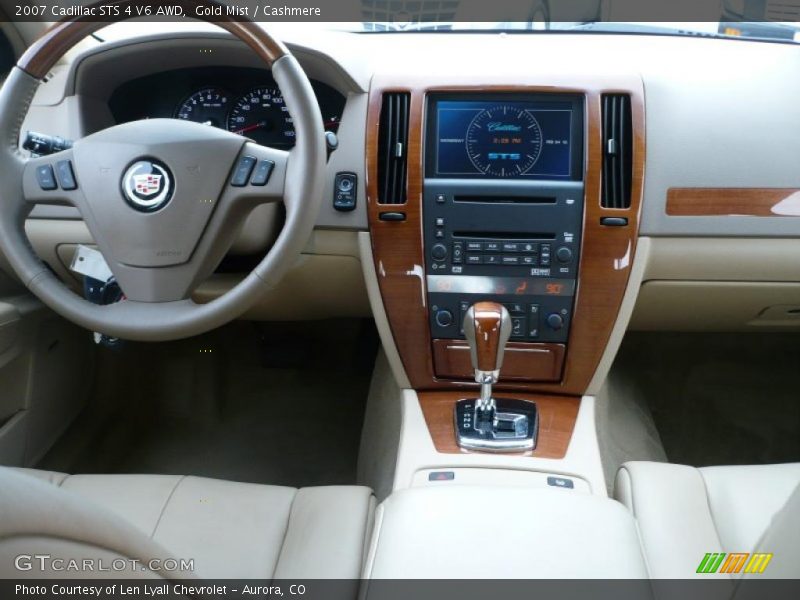 Gold Mist / Cashmere 2007 Cadillac STS 4 V6 AWD