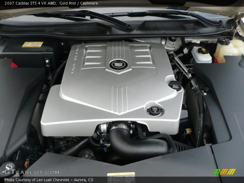 Gold Mist / Cashmere 2007 Cadillac STS 4 V6 AWD