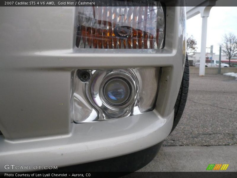 Gold Mist / Cashmere 2007 Cadillac STS 4 V6 AWD