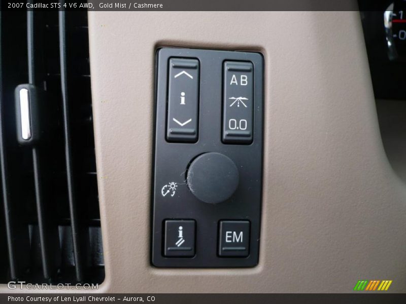 Gold Mist / Cashmere 2007 Cadillac STS 4 V6 AWD