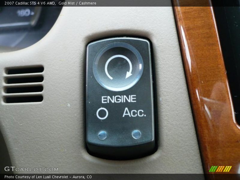 Gold Mist / Cashmere 2007 Cadillac STS 4 V6 AWD