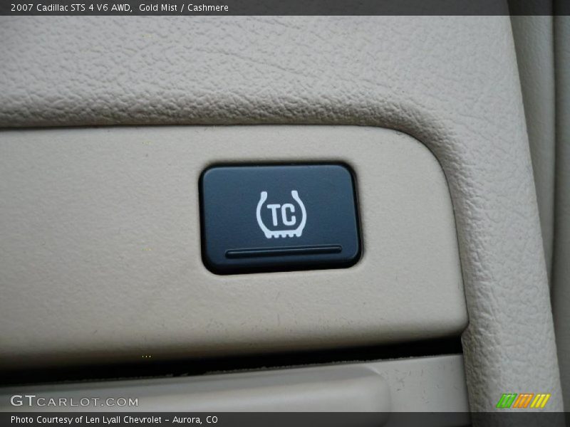 Gold Mist / Cashmere 2007 Cadillac STS 4 V6 AWD
