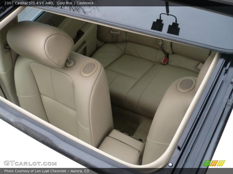 Gold Mist / Cashmere 2007 Cadillac STS 4 V6 AWD