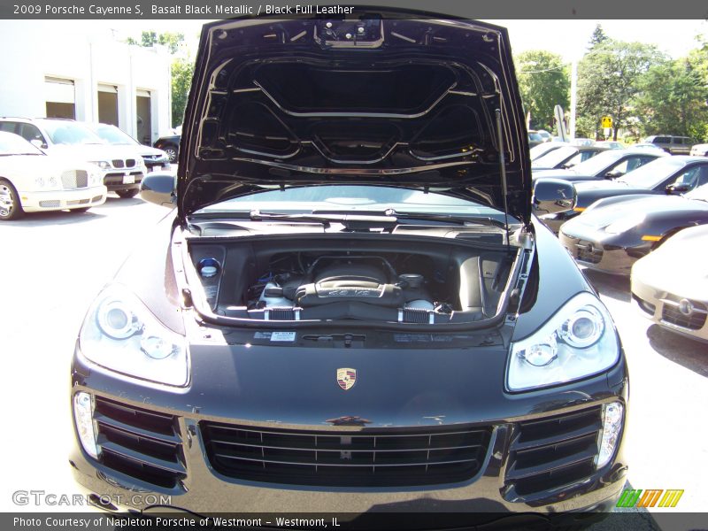 Basalt Black Metallic / Black Full Leather 2009 Porsche Cayenne S
