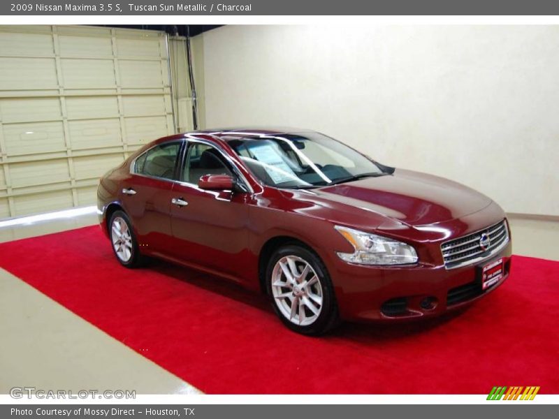 Tuscan Sun Metallic / Charcoal 2009 Nissan Maxima 3.5 S