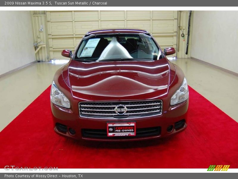 Tuscan Sun Metallic / Charcoal 2009 Nissan Maxima 3.5 S