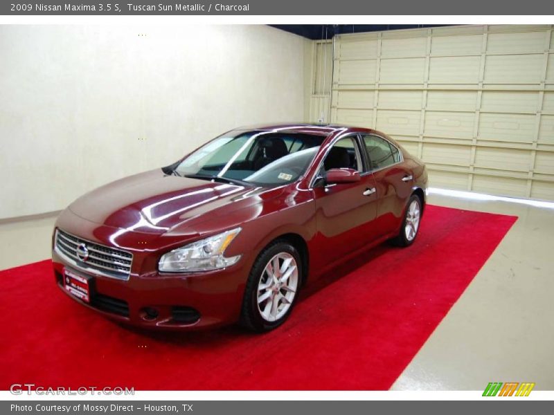 Tuscan Sun Metallic / Charcoal 2009 Nissan Maxima 3.5 S