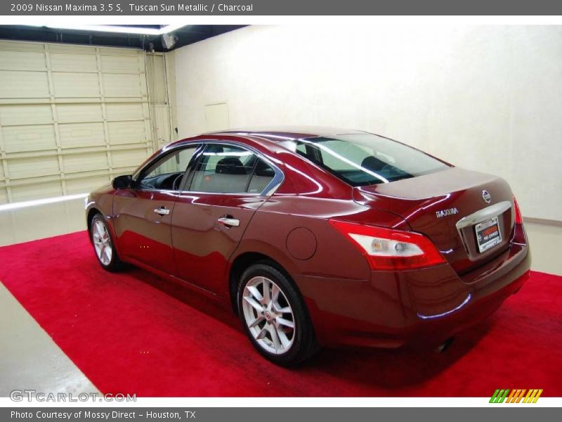 Tuscan Sun Metallic / Charcoal 2009 Nissan Maxima 3.5 S