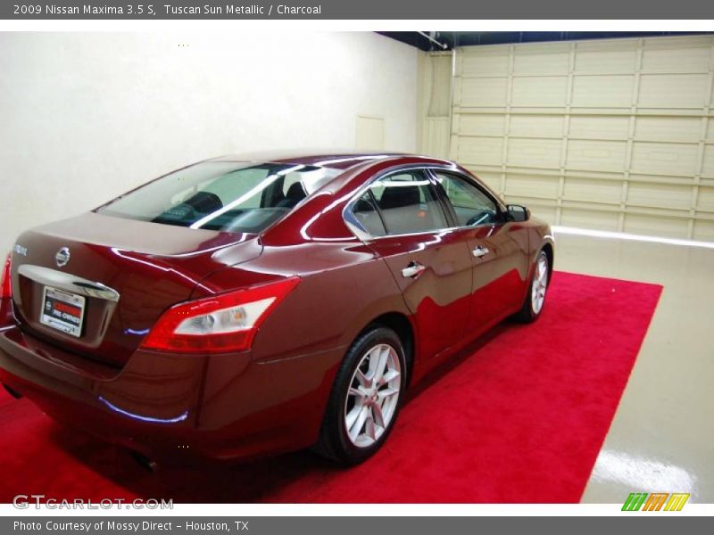 Tuscan Sun Metallic / Charcoal 2009 Nissan Maxima 3.5 S