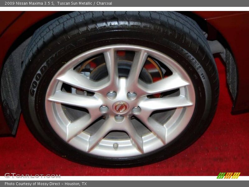 Tuscan Sun Metallic / Charcoal 2009 Nissan Maxima 3.5 S