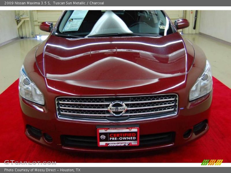 Tuscan Sun Metallic / Charcoal 2009 Nissan Maxima 3.5 S