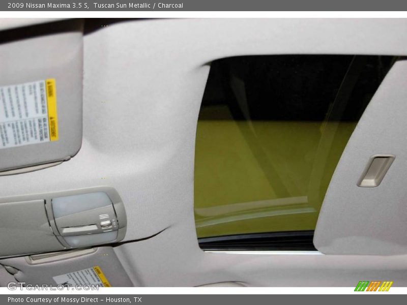Tuscan Sun Metallic / Charcoal 2009 Nissan Maxima 3.5 S
