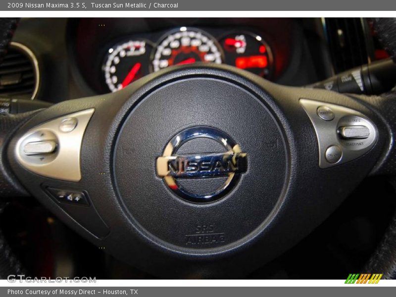 Tuscan Sun Metallic / Charcoal 2009 Nissan Maxima 3.5 S