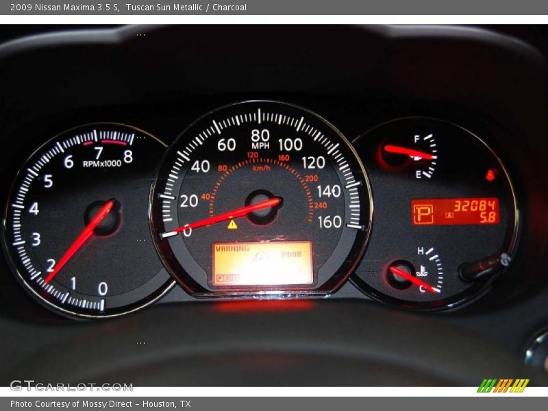 Tuscan Sun Metallic / Charcoal 2009 Nissan Maxima 3.5 S