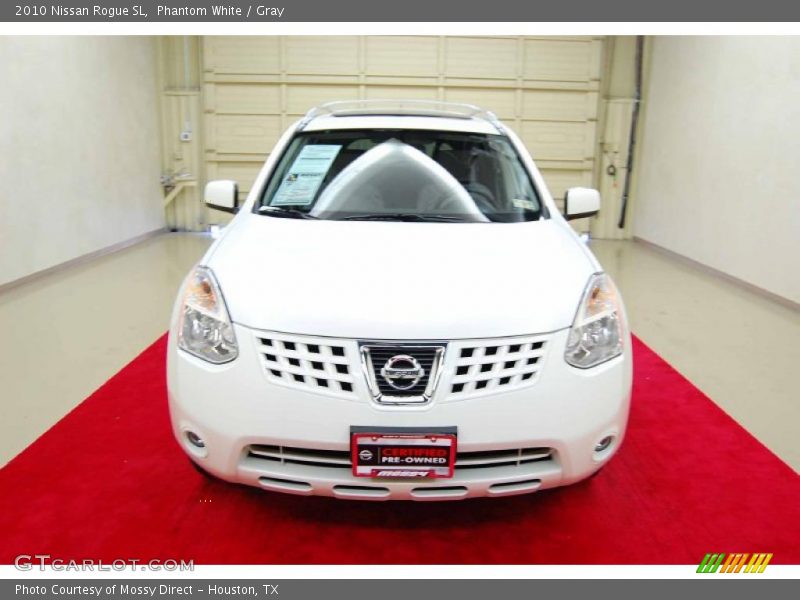 Phantom White / Gray 2010 Nissan Rogue SL