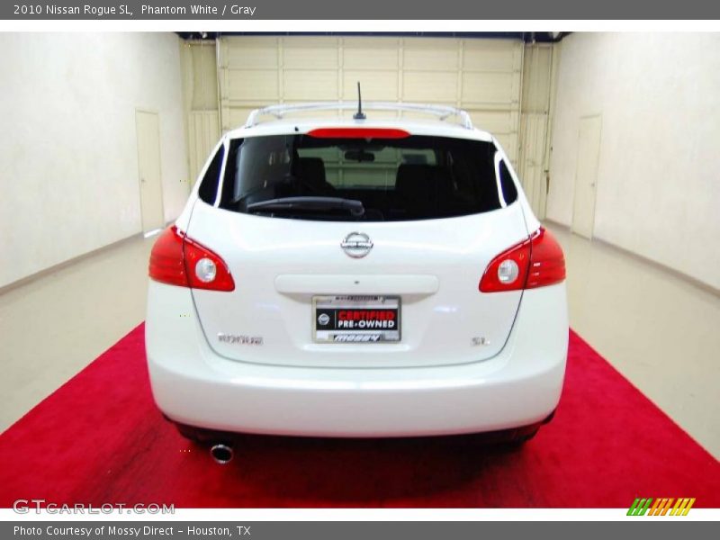 Phantom White / Gray 2010 Nissan Rogue SL