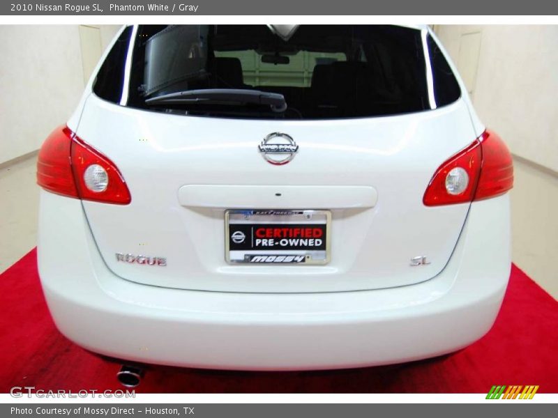 Phantom White / Gray 2010 Nissan Rogue SL
