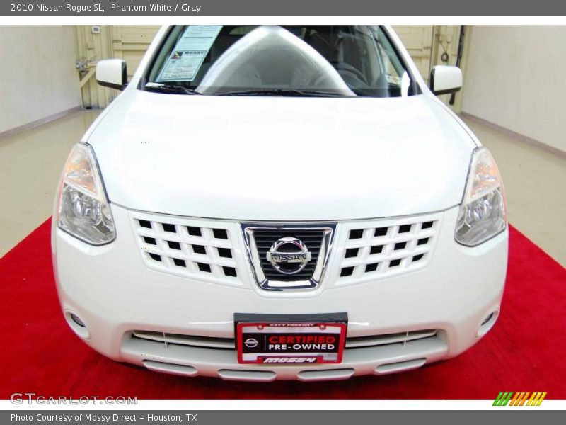 Phantom White / Gray 2010 Nissan Rogue SL