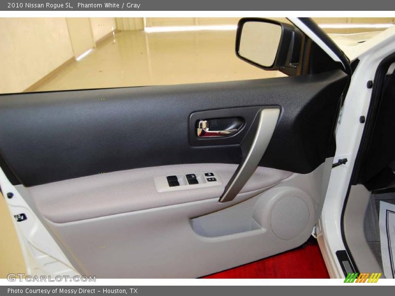 Phantom White / Gray 2010 Nissan Rogue SL