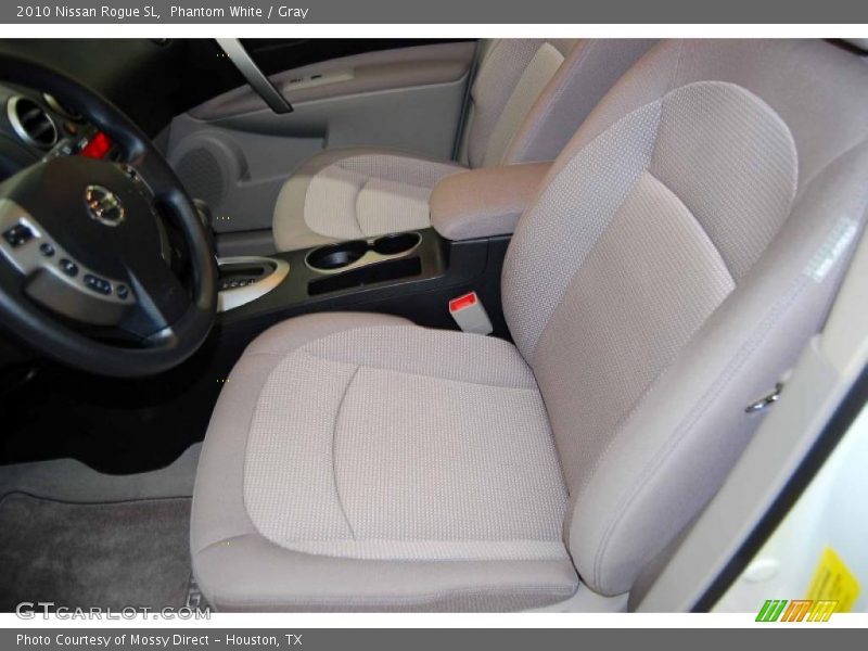 Phantom White / Gray 2010 Nissan Rogue SL