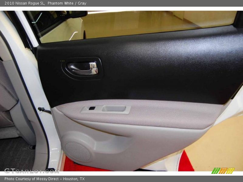 Phantom White / Gray 2010 Nissan Rogue SL